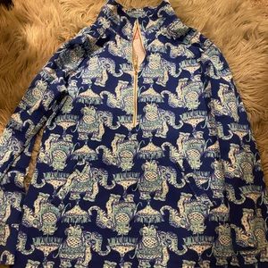 Lily Pulitzer Half-zip pullover with pocket